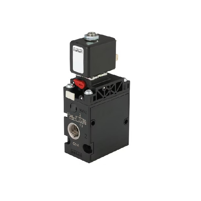 德國burkert 伺服輔助先導式3/2通電磁閥 635319